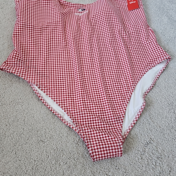 NWT Disney x Old Navy | Minnie Mouse Gingham One-Piece Swimsuit Womens 4X - Picture 7 of 11